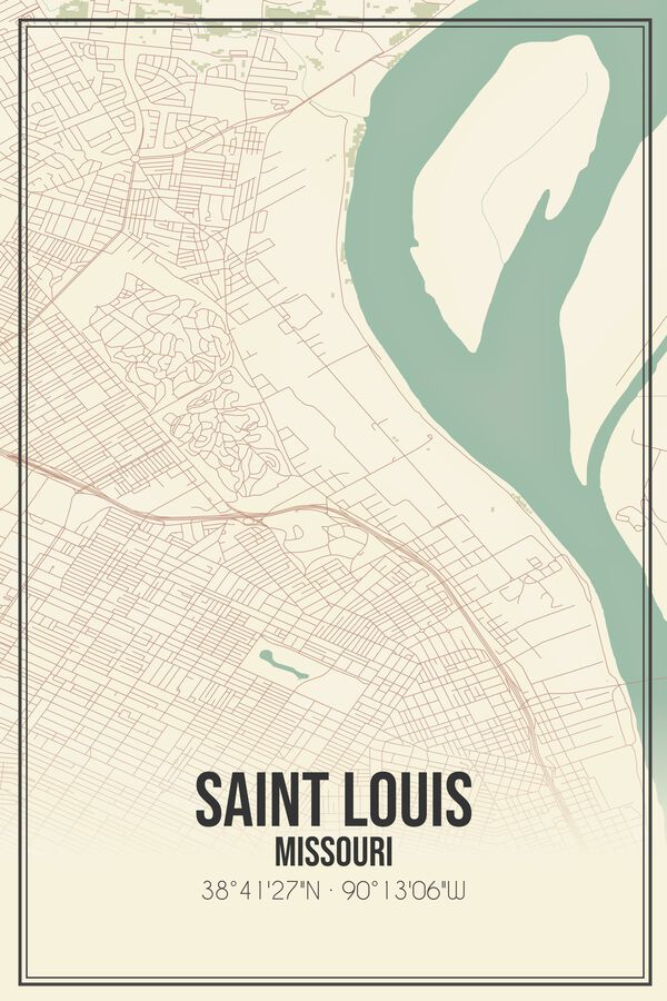 St Louis web design map